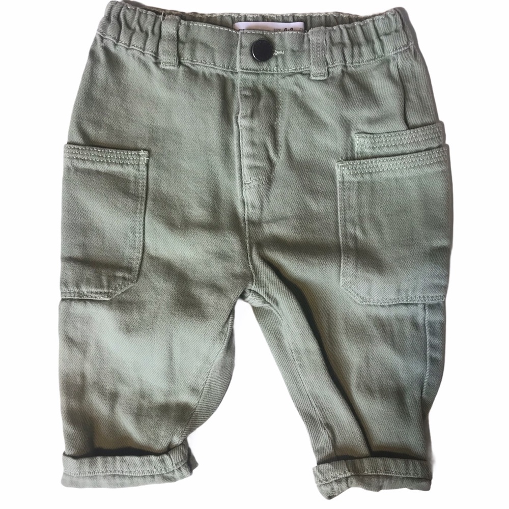 Zara pull on style jogger cargo jeans, hipster